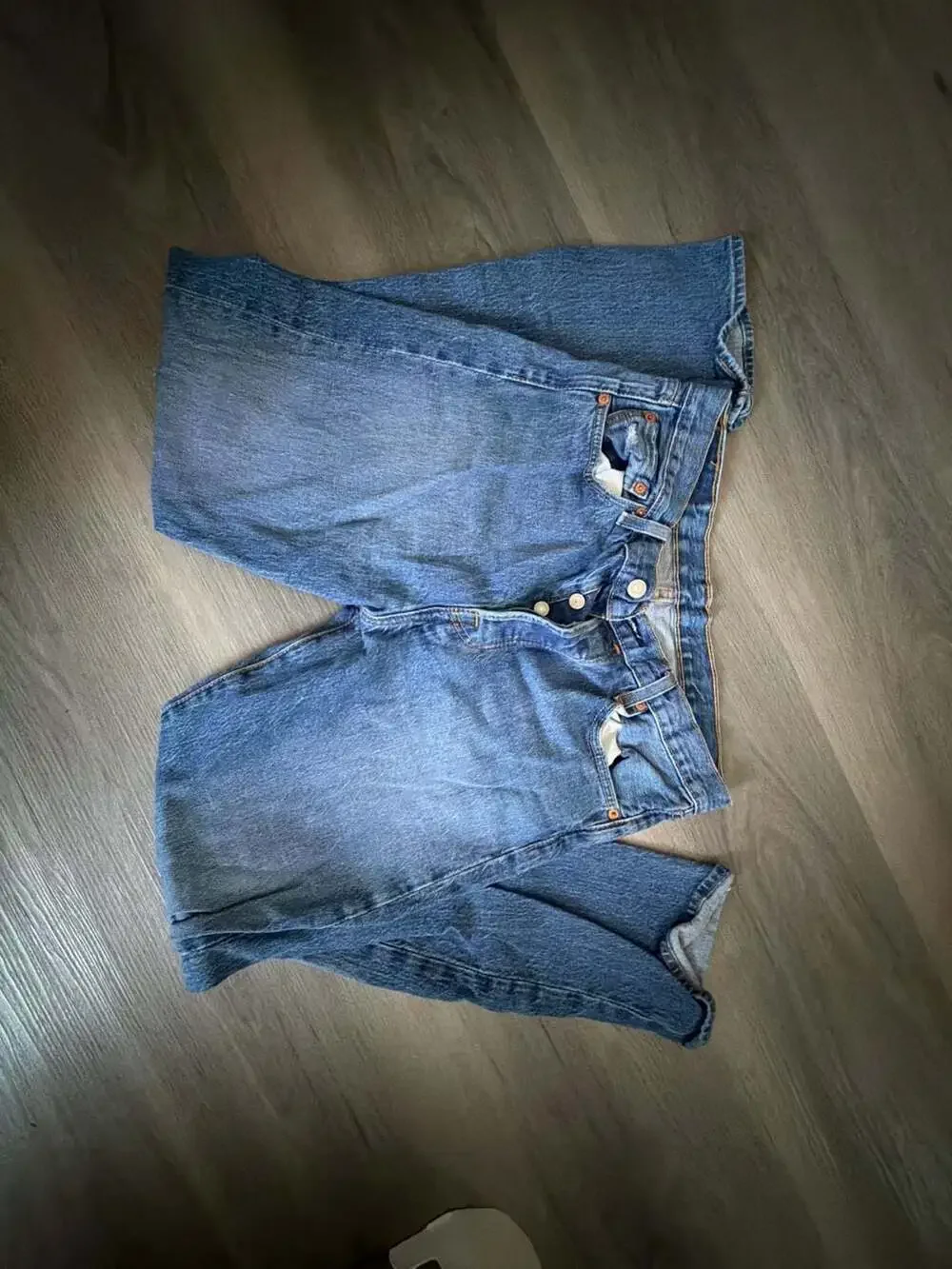 Vintage Levi's 501 Original Fit Button Fly Distressed Jeans